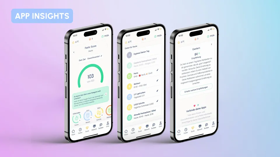 Neu: Fastic Score — AI-basierte Diagnostik für deine Reise zu Gesundheit und Wohlbefinden