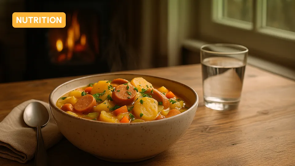 Cozy day recipe: potato & sausage stew