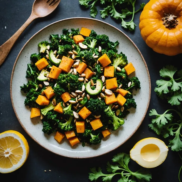 Alkaline Breakfast Veggie Hash calories and nutrition facts