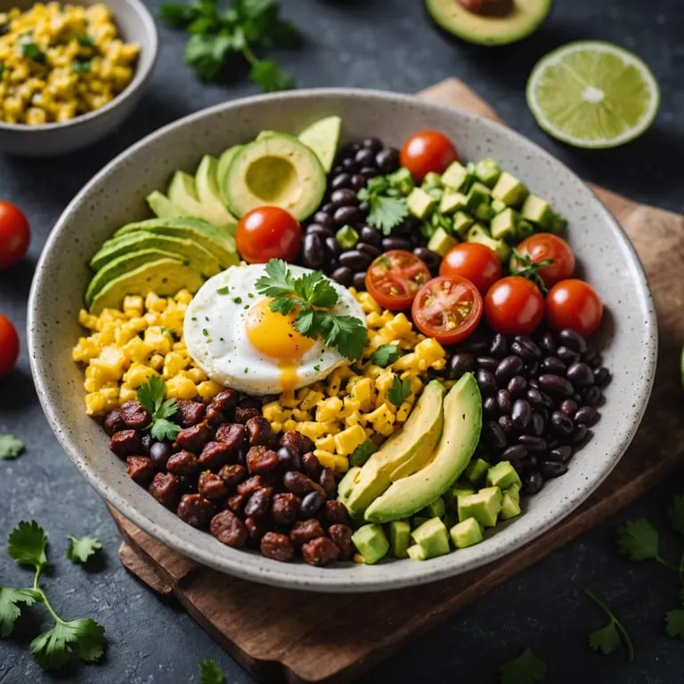 Breakfast Burrito Bowl calories and nutrition facts