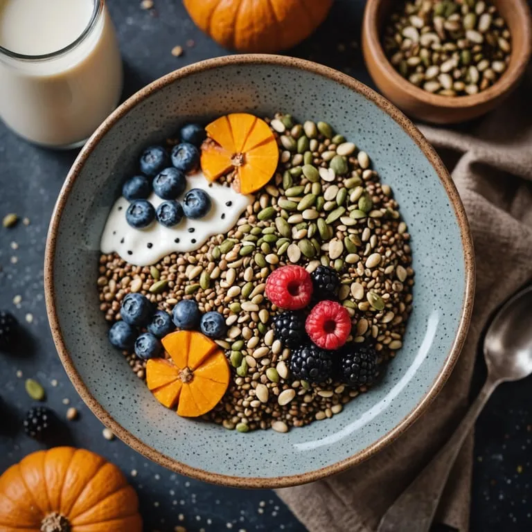 Buckwheat and Chia Breakfast Bowl