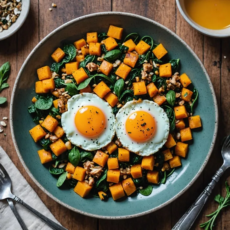 Caveman's Butternut Squash Breakfast Hash calories and nutrition facts