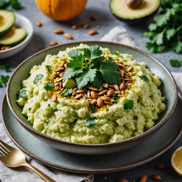 Creamy Cauliflower Breakfast Mash calories and nutrition facts