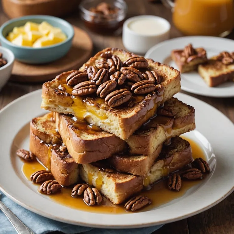 Maple Pecan French Toast Casserole calories and nutrition facts