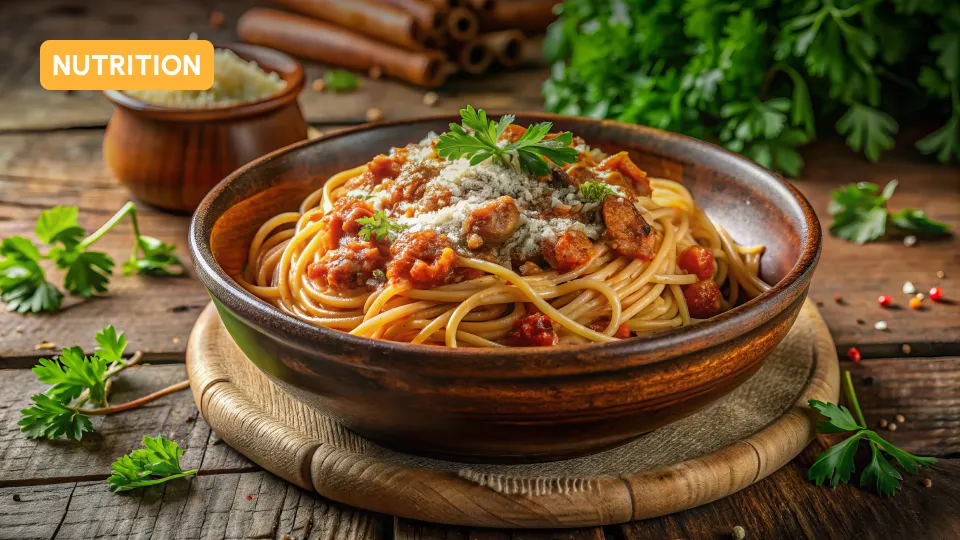 Rezeptidee: Proteinreiche Bolognese mit Fettuccine