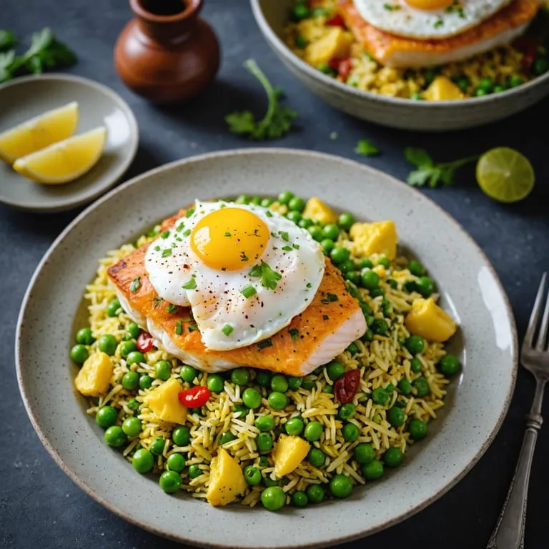 Zesty Smoked Haddock Kedgeree calories and nutrition facts